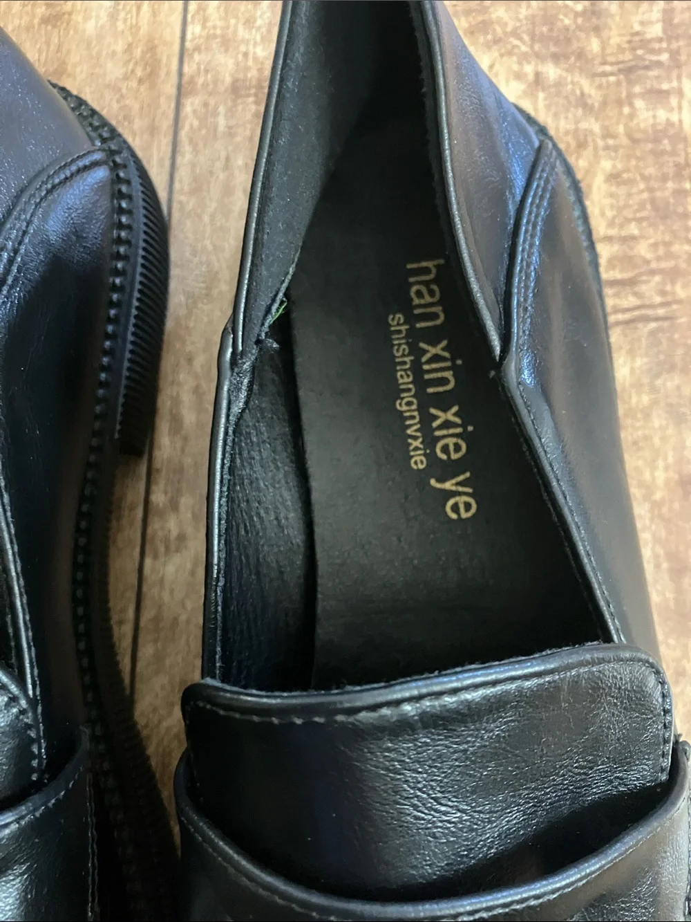 Y2k Women’s Black Leather Penny Loafers